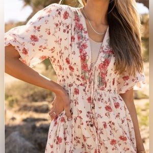 NWT Free People Lysette Maxi Dress - M & L